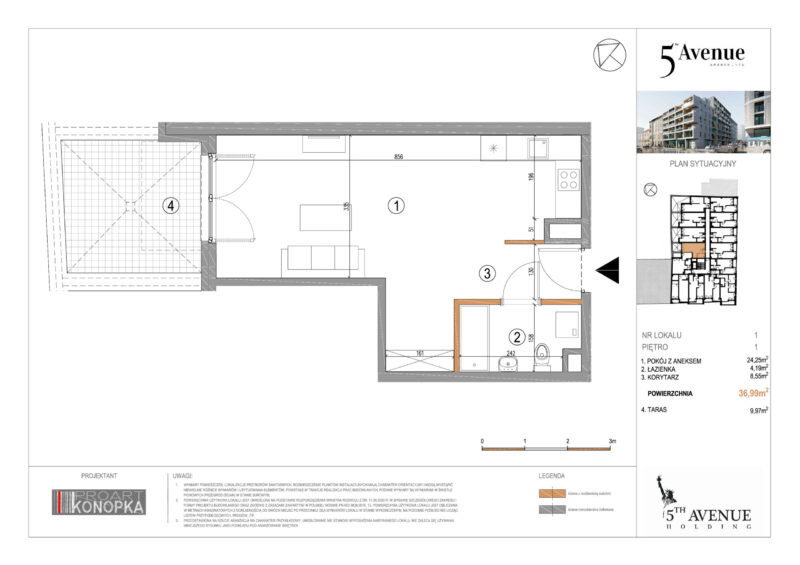 A1/1 – 5th Avenue Apartments